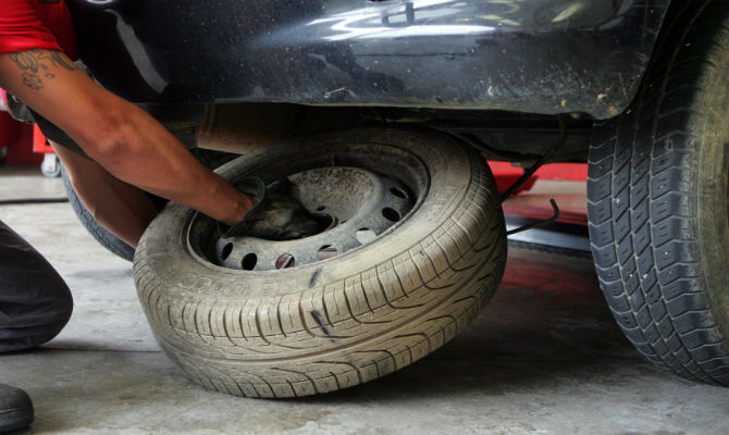 Atenção ao estepe do seu carro
