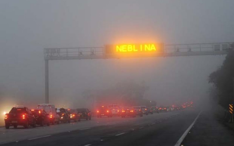 Conheça os pontos com maior incidência de neblina nas estradas paulistas