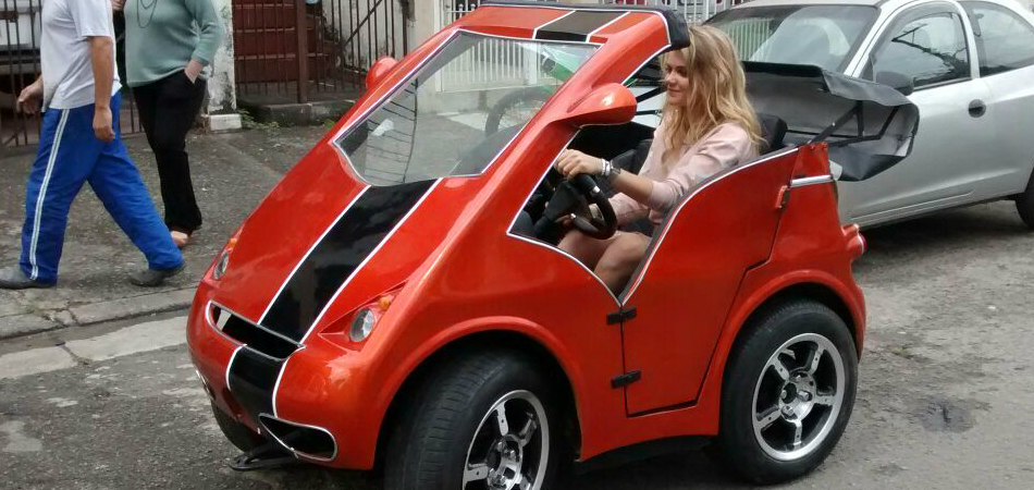 Nanico Car, carro 100% brasileiro, deve começar a ser produzido ainda esse ano no Ceará