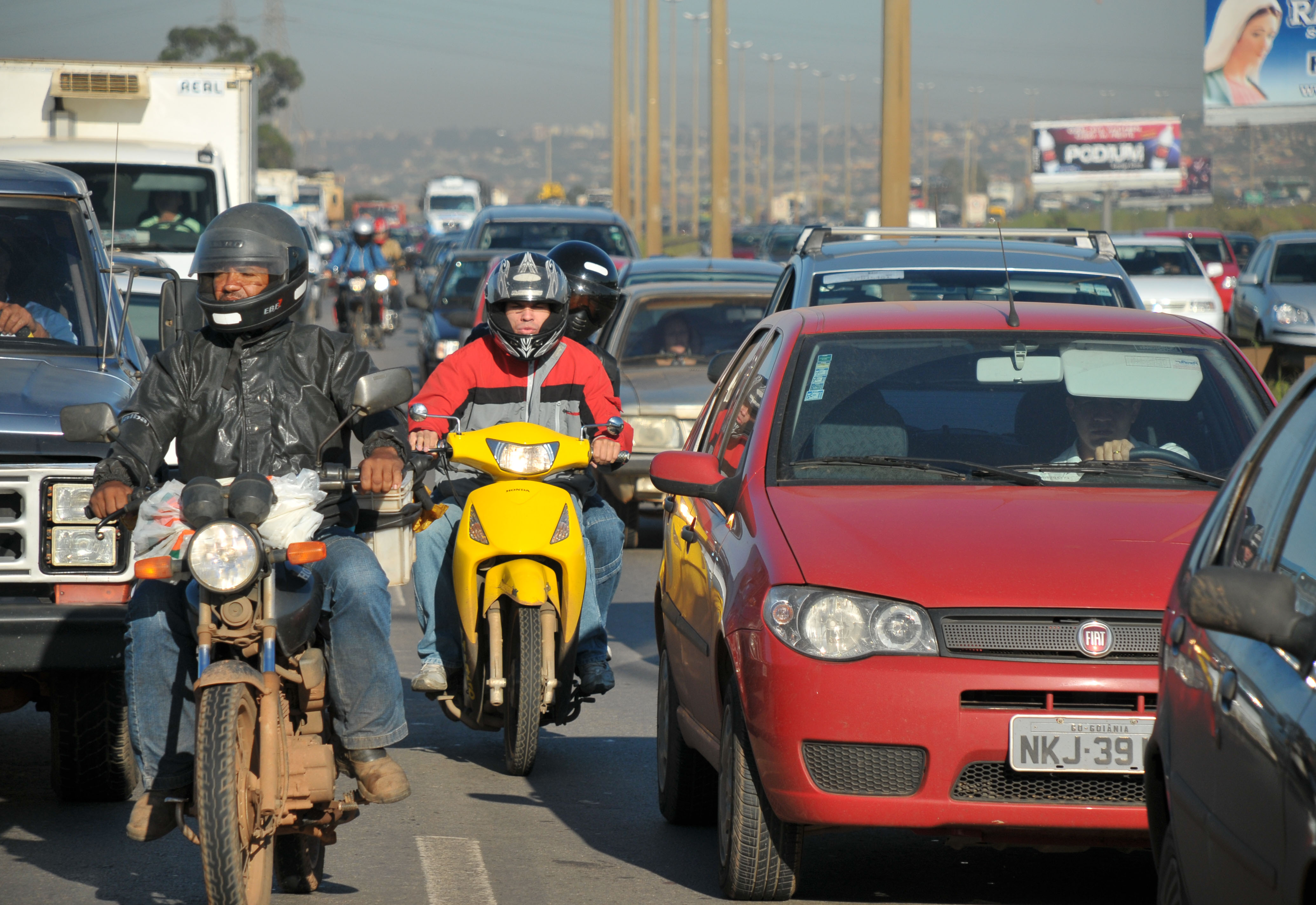 Acidentes com moto quase triplicam em três anos