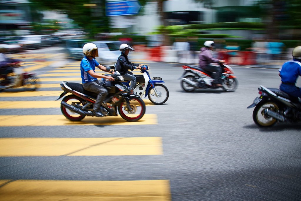 Número de acidentes com motociclistas triplica em pouco mais de uma década