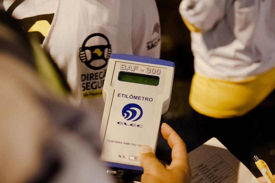 Detran.SP esclarece mitos relacionados ao teste do bafômetro
