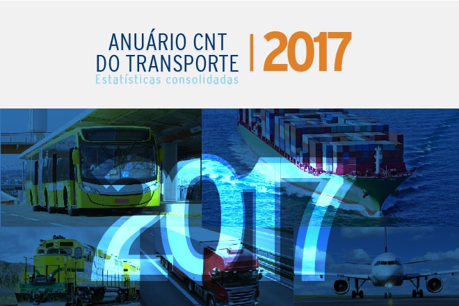Anuário CNT 2017 reúne série histórica de dados do transporte