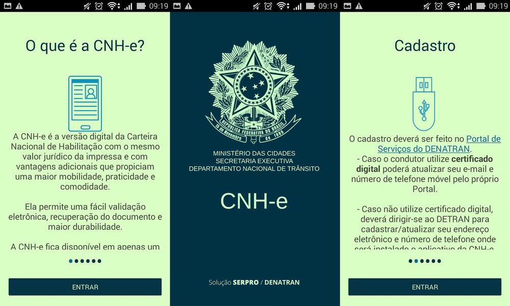 Estreia do app da CNH digital é adiada para a 1ª quinzena de outubro