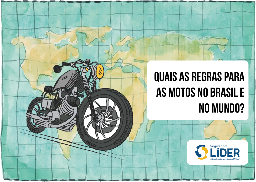 As regras para motociclistas no Brasil e no mundo
