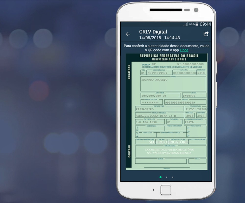 Documento digital para veículos é adiado para junho de 2019