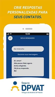 Seguro DPVAT lança aplicativo que bloqueia chamadas e mensagens enquanto usuário dirige