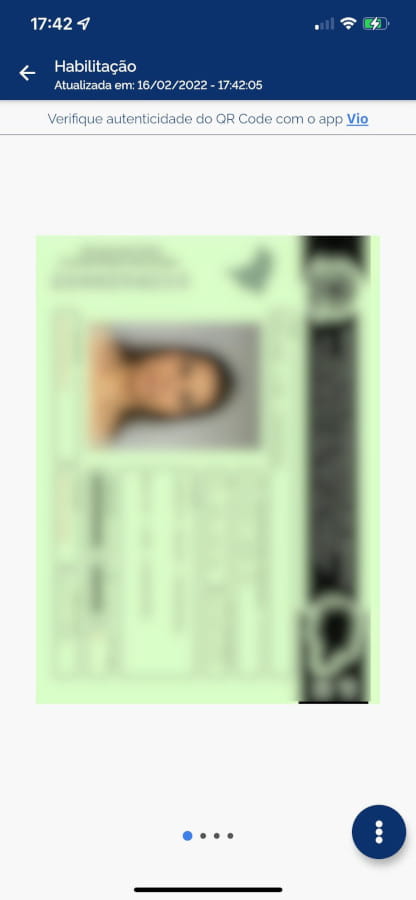 É possível andar só com a CNH digital?