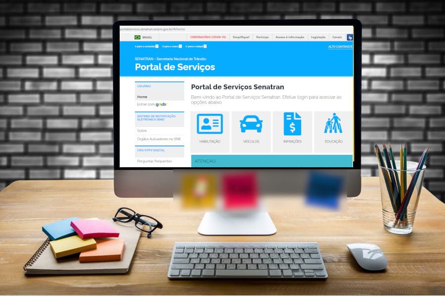 Cuidado com o golpe: site simula serviços da Senatran para roubar dados