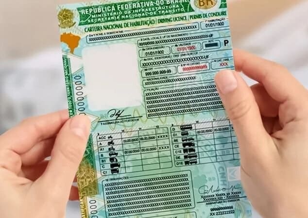 CNH brasileira é válida para residentes em Portugal